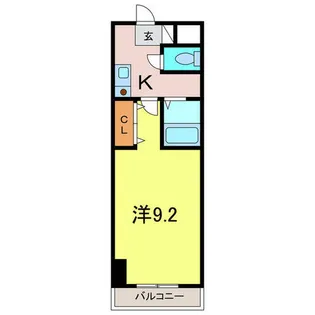 愛知県安城市弁天町【マンション】の間取り