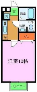 グリーンハイツ前山【102号室】の間取り