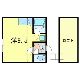 ルートヒル5【2階】の間取り