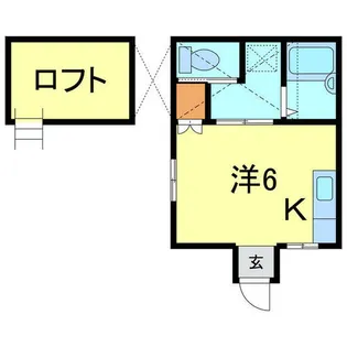 澤コーポ【B号室】の間取り