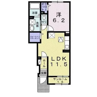 愛知県高浜市屋敷町4丁目【アパート】の間取り