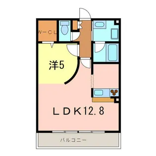 ガーデンコート HISOKO【2階】の間取り