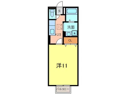 リビングタウン豊田桝塚【1階】の間取り