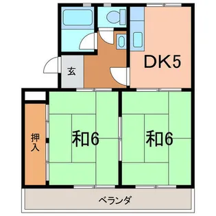 ハイツ神田【3階】の間取り