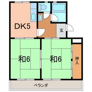 ハイツ神田【3階】の間取り