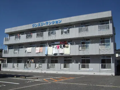 ワンスリーマンション【1階】の外観