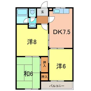 ファインA【2階】の間取り