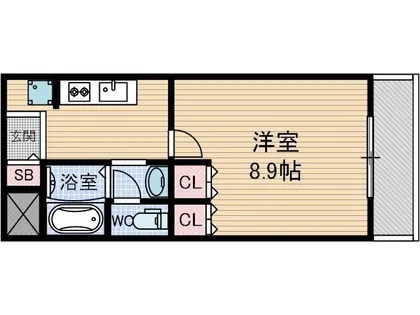 ソレイユ【3階】の間取り