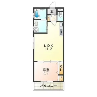 スリール照ヶ丘【3階】の間取り
