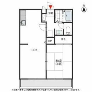 ハウスプラザひかる【201号室】の間取り