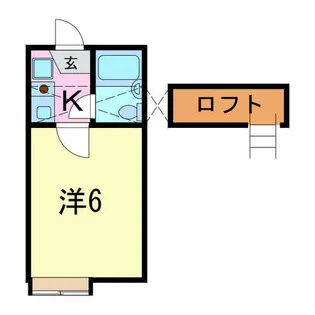 ファーストリバー【2階】の間取り