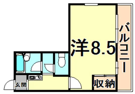カサ・カルロサ2【2階】の間取り