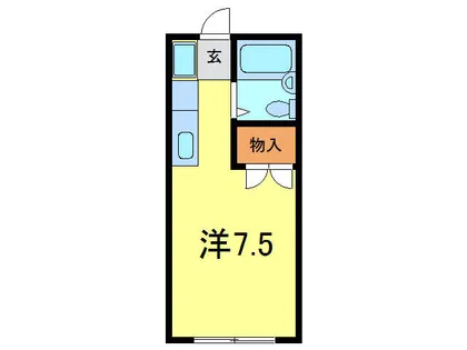 エステートピア祥南【1階】の間取り