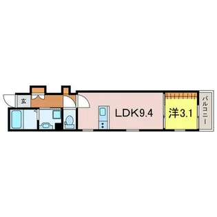 愛知県刈谷市東陽町2丁目【マンション】の間取り