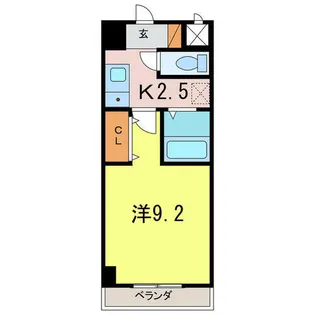 A・City三河安城東町【9階】の間取り