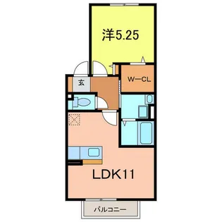 アイ・セジュール【2階】の間取り