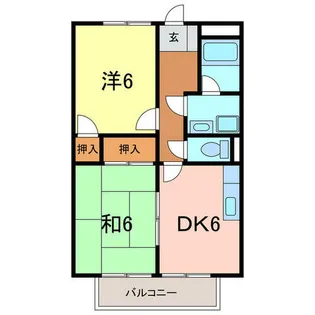 サープラス ワイズハウス【2階】の間取り