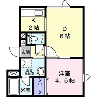 パルテール桑園【3階】の間取り