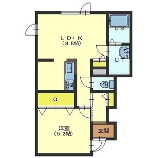 NC TERRACE Ⅰ【1階】の間取り