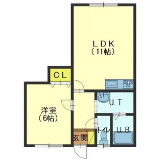 センチュリー七飯【2階】の間取り