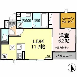 メゾン ド R【1階】の間取り