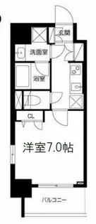 アーバネックス梅田西【8階】の間取り