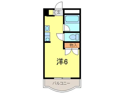 タウンコート末広【3階】の間取り