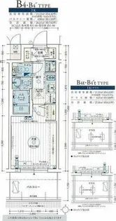 エステムコート名古屋金山ミッドクロス【3階】の間取り