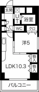 プレステージ新栄【2階】の間取り