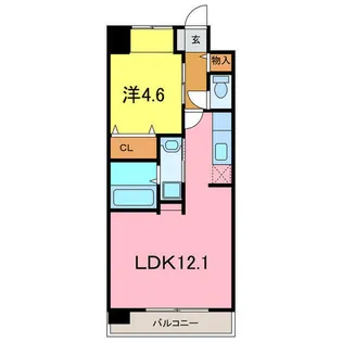 サンステージエクセル【3階】の間取り
