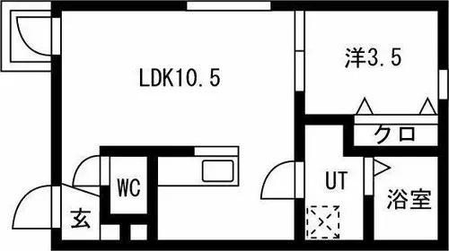 agri foglio(アグリフォーリオ)【1階】の間取り