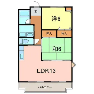 S.D Village【2階】の間取り