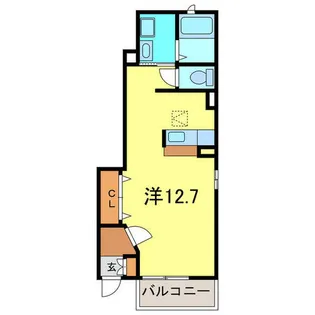 エスポワール梅ノ木南館【102号室】の間取り