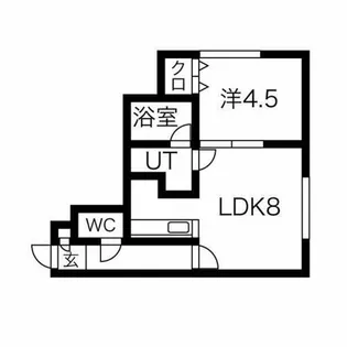 ラクシア【3階】の間取り