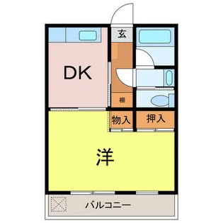 野田ビル【401号室】の間取り