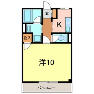 メンデルスゾーン【2階】の間取り