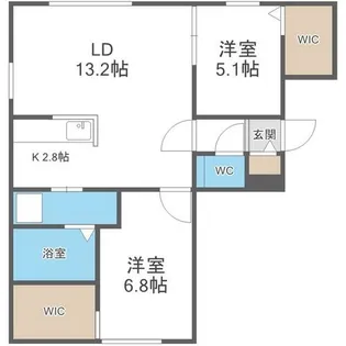 Elm GardenI【1階】の間取り
