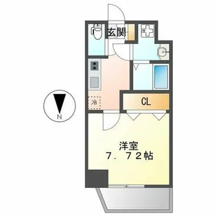 プレイズシード瑞穂通【2階】の間取り