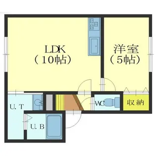 Canal85【2階】の間取り