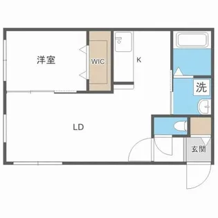 Ridges南郷【2階】の間取り