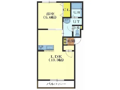 メルソン・リール【4階】の間取り
