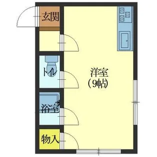 ヒルトン函館【2階】の間取り