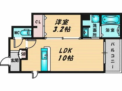 シャルムさくらⅣ【1階】の間取り