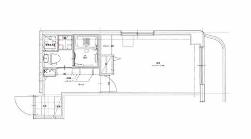 エクシード大名【3階】の間取り