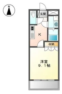 コーラル ガーデン【2階】の間取り