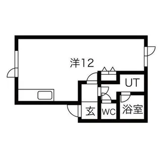 ワイズ当別A棟【101号室】の間取り