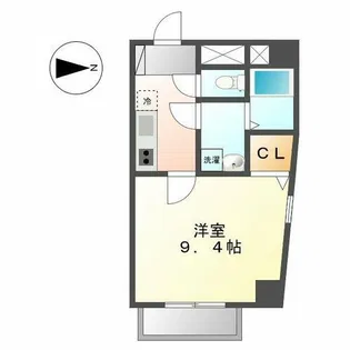 スカイコート葵【10階】の間取り
