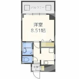 アーバネックス野田【6階】の間取り