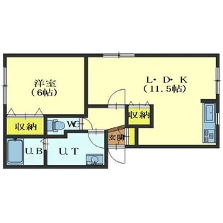 オークヒルズ杉並【2階】の間取り