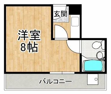 クレインファースト【3階】の間取り